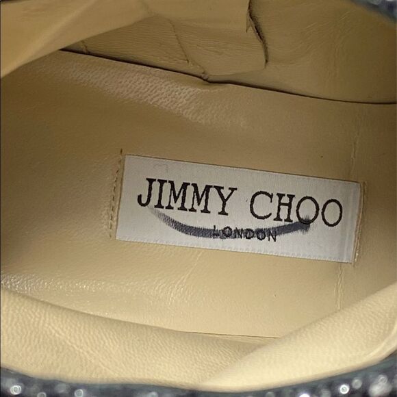 Jimmy Choo Myan Tweed Ankle Boots size 38.5 - Picture 10 of 13